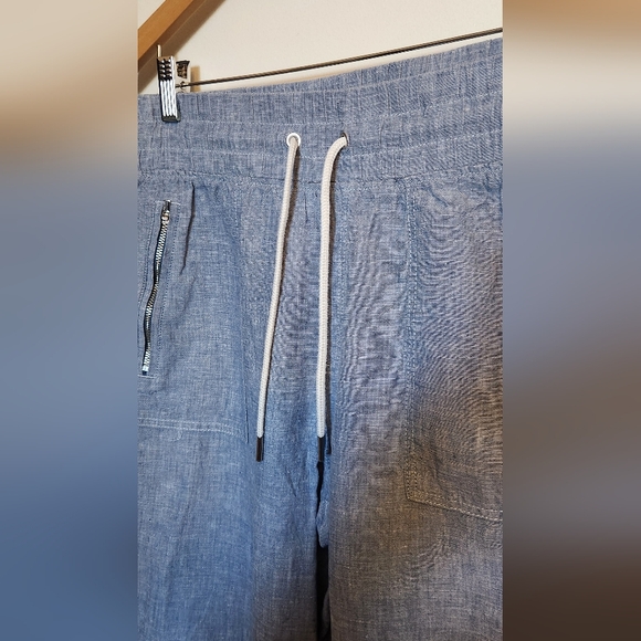 Athleta Women's Sky Blue Joggers - Picture 3 of 5